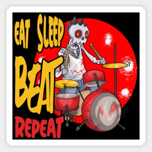 Eat Sleep Drummer Magnet